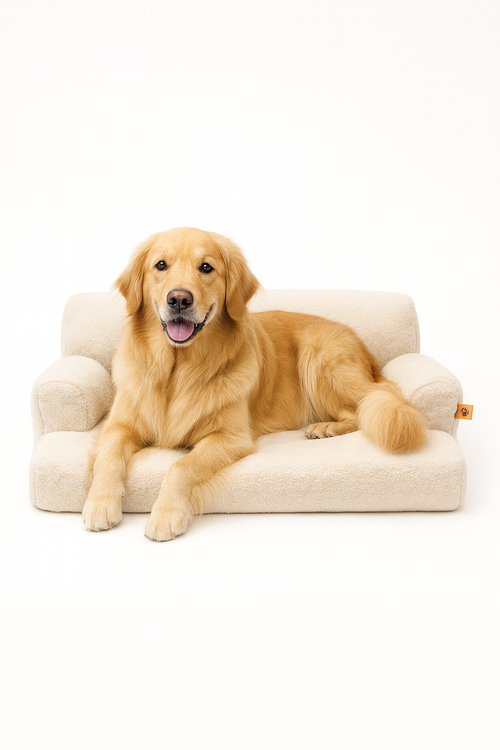 Cozy Den - Waterproof Pet Bed with Washable Cover