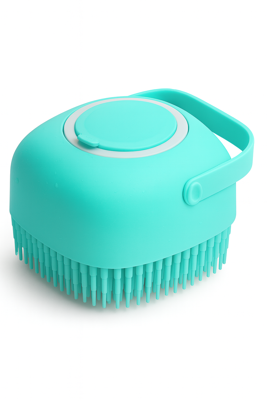 2-in-1 Pet Shampoo Dispenser & Massage Brush