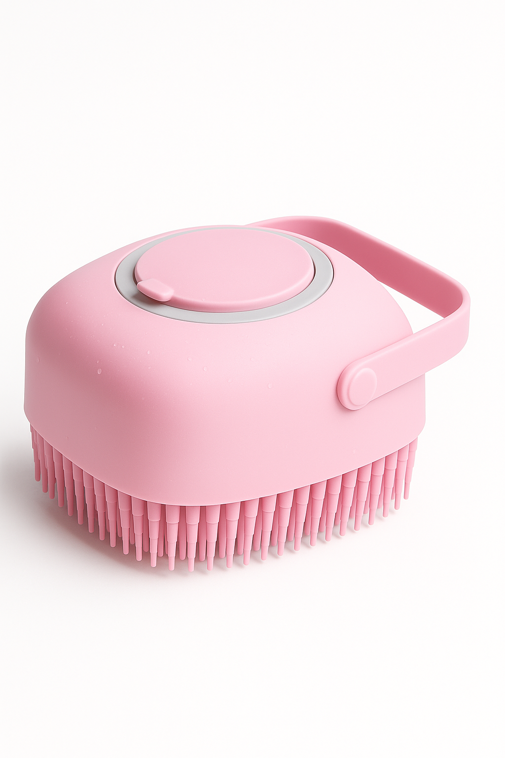 2-in-1 Pet Shampoo Dispenser & Massage Brush